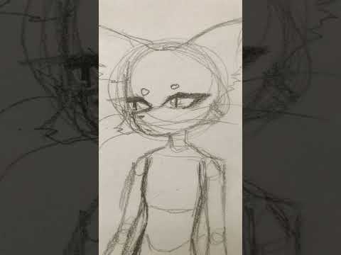 Practicing Anatomy |hashtags!|￼ ￼#anatomy #furry #Art #drawing #cat #kitty