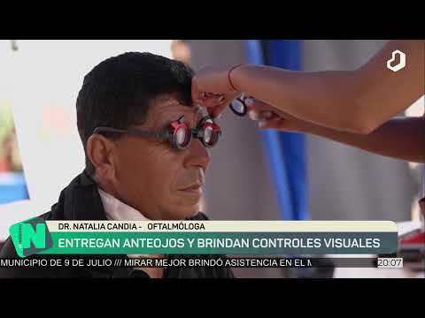 #ElNoticiero: operativo Mirar Mejor en 9 de Julio