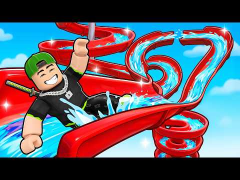 J'ai Dépensé 8 582 495 € pour Construire le Toboggan aquatique le plus Haut de Roblox…
