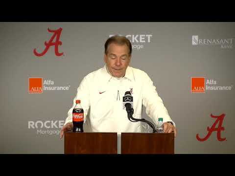 Coach Saban's Postgame Press Conference: New Mexico State