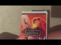 My Disney Platinum Edition Vhs Collection