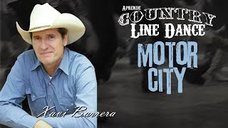 Como bailar MOTOR CITY - 32 pasos Country Line Dance Clase y Baile