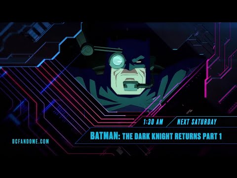 Toonami - Batman: The Dark Knight Returns Part 1 Promo (HD 1080p)