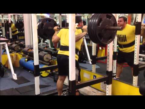 Manhood Status: Level 3 Squat 405 lbs