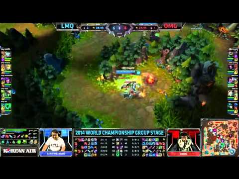 LMQ vs OMG | D5G1 | Season 4 LoL World Championship 2014