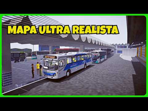 🟢Proton Bus Simulator | Mapa Zona Oeste RJ V2.1 Com Chuva | Linha 894 | PBS | PBS2 | PBSC