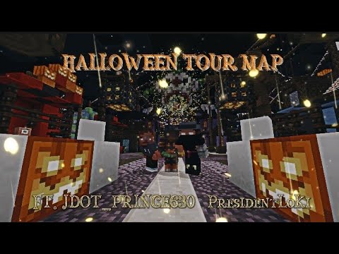 Halloween Minecraft Map Tour - EPIC Surprises!