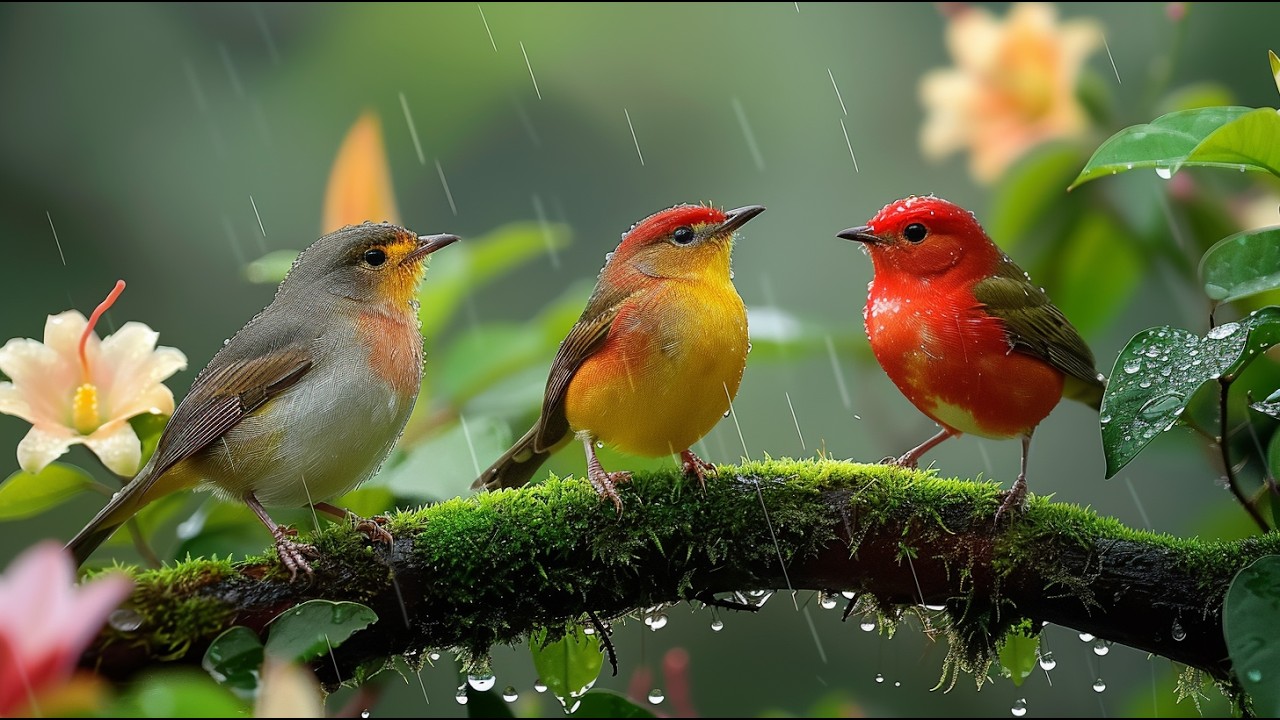 Relaxing Piano Music & Bird Sounds | Beautiful Nature Sounds for Calm and Balance