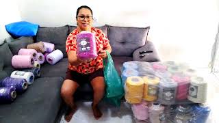 🛒#COMPREI BARBANTE 🧵 DIREITO DA FÁBRICA!"