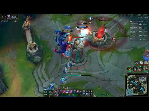 Ashe + Turret vs Cho'gath and Pantheon