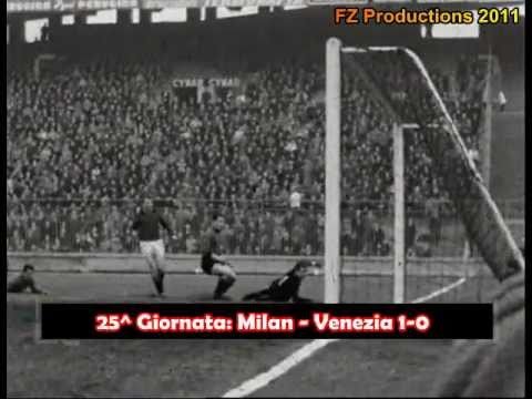 Road to Scudetto - 1961/1962 - Tutti i gol del Milan