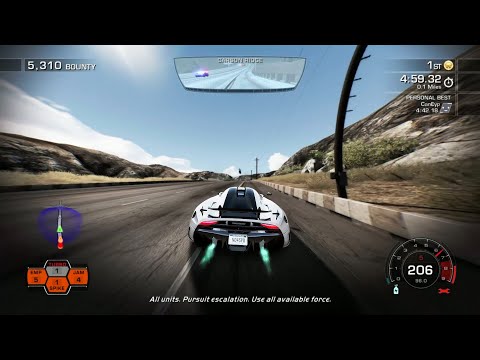NFS Hot Pursuit Remastered - Koenigsegg Regera Mod & Escape Traffic Police