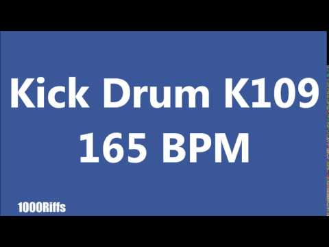 Kick Drum K109 : 000 BPM : Beats Per Minute