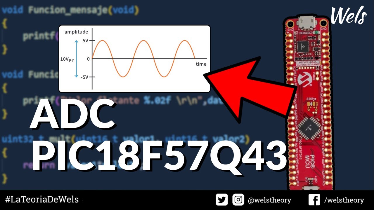 Así funciona el ADC!  | Curso PIC18F57Q43