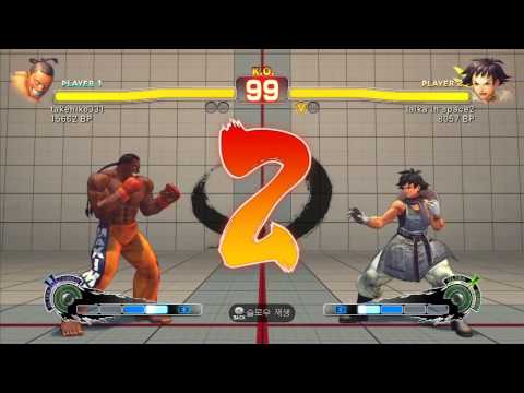 SSF4 takehiko(Djay) vs BIGDANMUL(makoto) 1