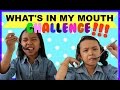 WHAT'S IN MY MOUTH CHALLENGE | Indonesia ♥ Kids Edition