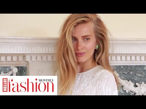 Behind the scenes of our Glitterati party edit in HFM's exclusive fashion shoot