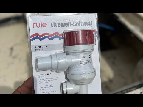 How to Install Rule Livewell baitwell Pump