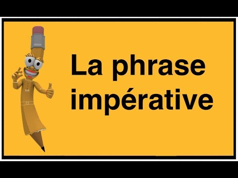 La phrase impérative