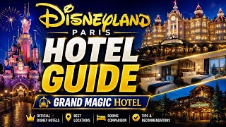 Disneyland Paris Parks Otelleri Rehberi 🏨 | Hangi Otel Daha Mantıklı? (Grand Mag