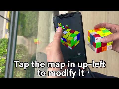 Magic Cube Solver-Cube Scanner