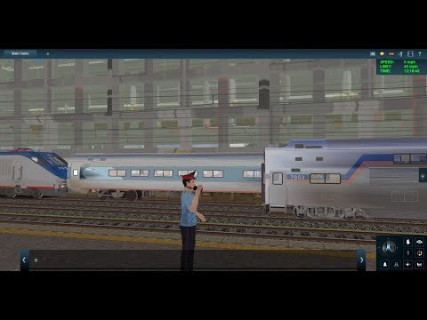 Trainz Railfanning Pt 103: Amtrak, MARC, Shinkansen, Maglev and Subway Station