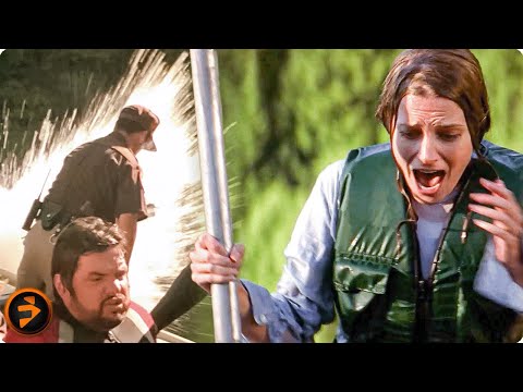 Croc Attacks Boat | LAKE PLACID | Bill Pullman, Brendan Gleeson