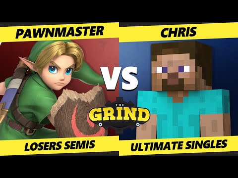 The Grind 281 LOSERS SEMIS - PawnMaster (Young Link) Vs. Chris (Steve) Smash Ultimate - SSBU
