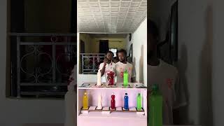 WATCH THE FUNNIEST & VEEY ENTERTAINING FIVE (5) BOTTLE COLOR MATCHING CHALLENGE WITH FAMILY