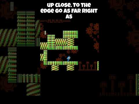 Secret jumping technique in Mega Man 2