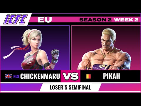 RIZE Chickenmaru (Lidia) vs PiKaH (Geese) - ICFC EU: Season 2 Week 1 - Loser's Semifinal