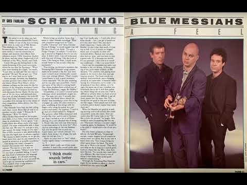 SCREAMING BLUE MESSIAHS, BILL CARTER INTERVIEW BY Greg Fasolino
