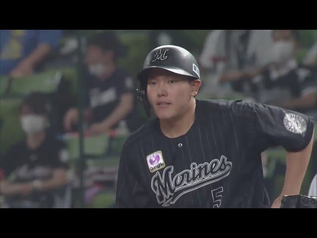 【4回表】反撃開始!! マリーンズ・安田がタイムリーヒットを放つ!! 2020/7/24 L-M