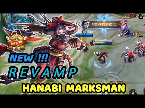 New revamp Hanabi marksman crazy damage (Misterius Gaming) - Mobile Legends Bang-bang