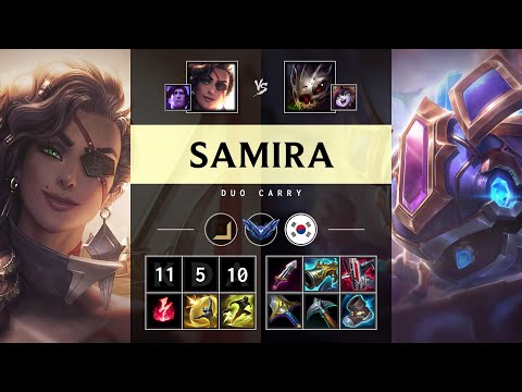Samira ADC vs Kog'Maw - KR Diamond Patch 25.05