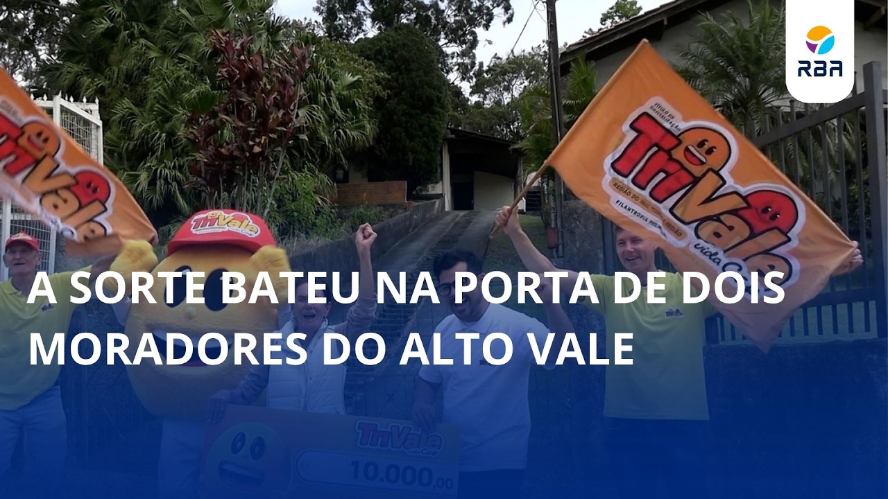 R$ 20 mil em prêmios da Trivale ficam no Alto Vale