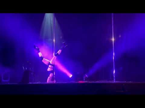 Pole challenge 2024 Vinson Manon catégorie exotic bishop river passion pole dance