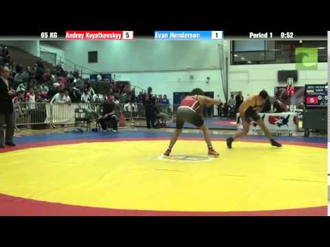 65 KG R16 - Andrey Kvyatkovskyy (Ukraine) vs. Evan Henderson (TMWC)