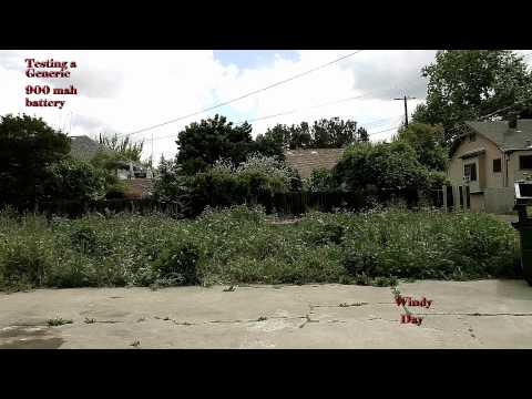 900 mah Battery Test on the Ominus QC with Regina...