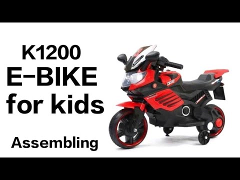 How to Assemble Electric bike for kids