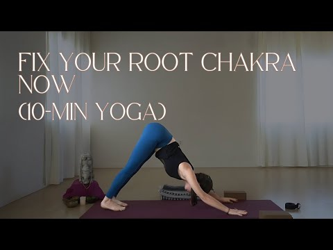 Root Chakra Yoga (Muladhara) – 10-Min Grounding Practice for Stability & Security