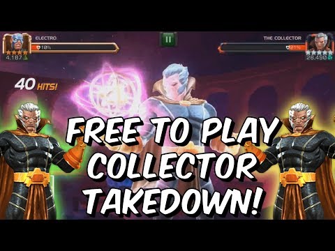 WhaleMilker3000 VS The Collector - Free To Play 2019 Act 5 Boss - Marvel Contest of Champions
