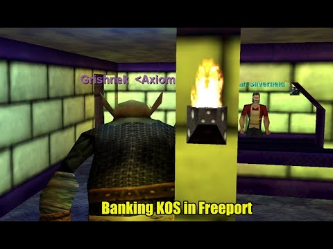 Banking KoS in Freeport, Project 1999 EverQuest