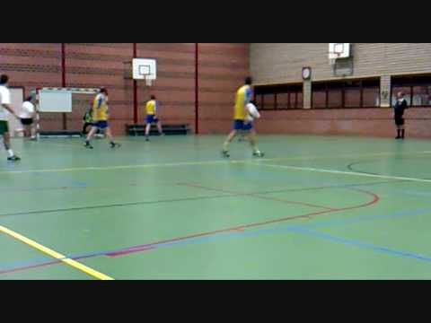 Zaalvoetbal goal van Ted