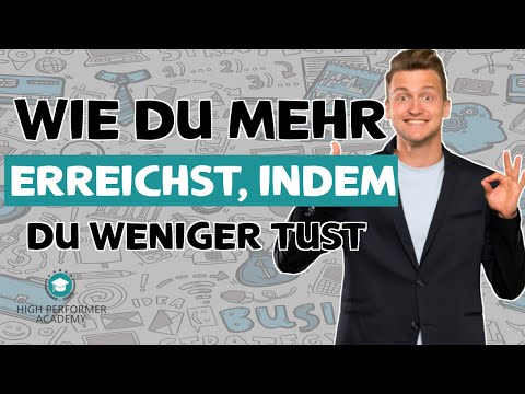 Pareto Prinzip - 80/20 Regel - RICHTIG ANWENDEN lernen | Persönlichkeitsentwicklung