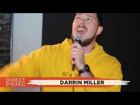 Darrin Miller (@bookdarrin) Performs at Direct 2 Exec Dallas 12/6/21 - A&R at Motown Capitol Records