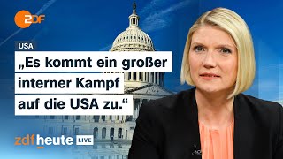 Nationalgarde in Chicago und Washington - Trump baut den Staat um | Politologin bei ZDFheute live