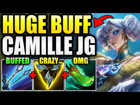 RIOT JUST GAVE CAMILLE JUNGLE A MASSIVE BUFF!