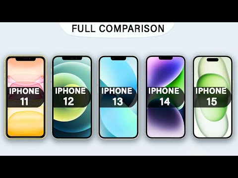 iPhone 11 Vs iPhone 12 Vs iPhone 13 Vs iPhone 14 Vs iPhone15 Review in 2024