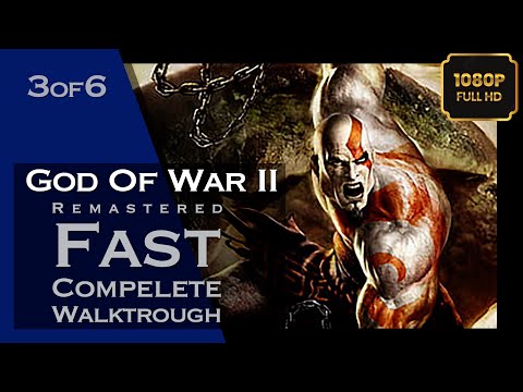 Perseus & Euryale Boss Fight | 3/6 God of War II Fast complete Walkthrough